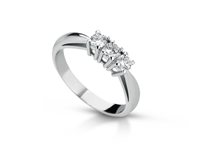 Anello PG Gioielli Donna Trilogy in Oro bianco Diamante 0.45 Ct ANT13045 - ANT13045